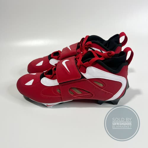 Nike Diamond Turf II TD Football Cleats Red Prime 13