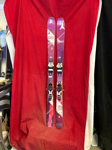 Skis: Atomic 157 cm All Mountain Skis With Bindings (Used)