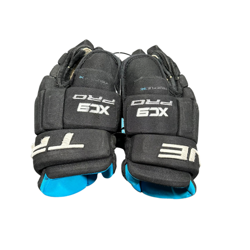 Used True XC9 PRO Intermediate Gloves Black 12" 11375-S000380274