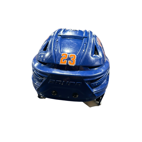 Used Bauer RE-AKT 155 Hockey Helmet Only Royal Blue MD 11375-S000380252