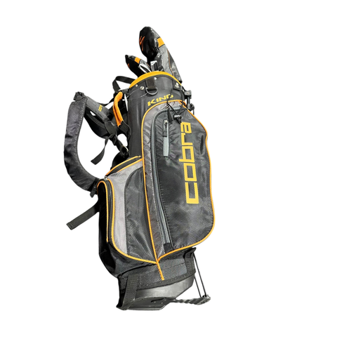 Used Cobra KING COBRA SET Jr Package Set RH Black 5 Piece 11375-S000380230