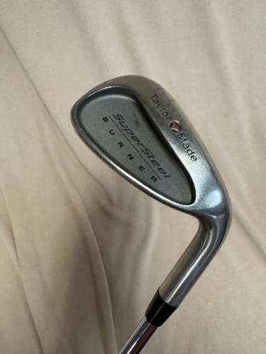 Men's TaylorMade Supersteel Burner Right Handed Wedge Wedge Flex 50 Degree Steel Shaft (Used)