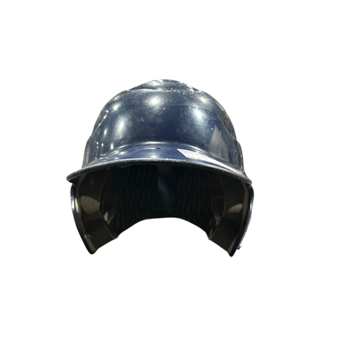 Used Rawlings CFBH1 Batting Helmet No Mask Navy Blue One Size 11375-S000380077