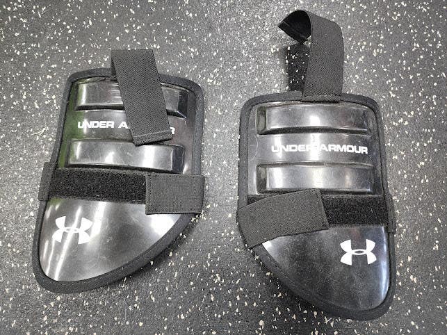 Used Under Armour NEX GEN Lacrosse Arm Pads/Guards Black Senior 11849-S000041818