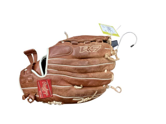 Used Rawlings R9 SB120-3DB BB/SB Glove LH Throw Brown 12" 11846-S000107643