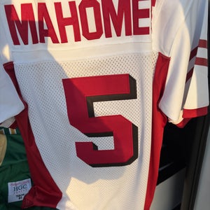 Patrick Mahomes White Large Jersey (Used)
