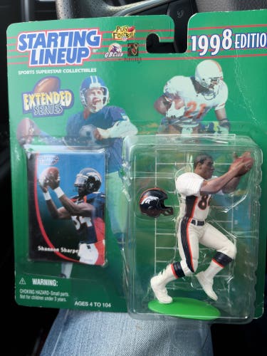 1998 Shannon Sharpe Starting Lineup Figurine new in the box