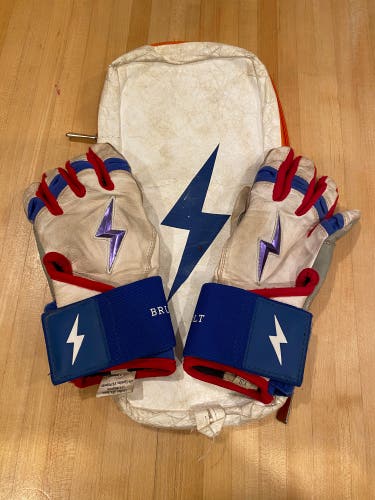 Youth Small Bruce Bolt Batting Gloves (Used)- Nimmo Series