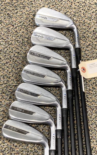 Used Men's Ping G700 Iron Set 5i - 9i, PW, UW | SR Flex | Alta CB