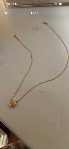 Softball necklace