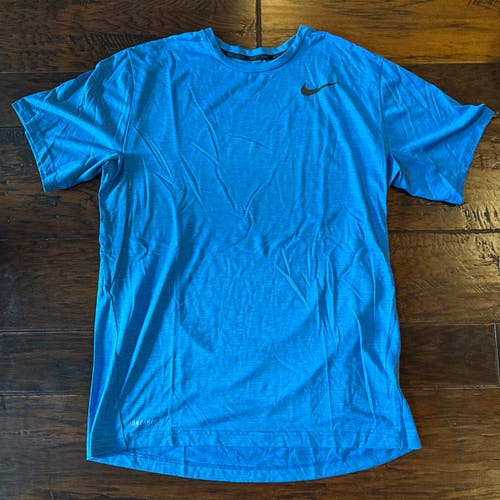 Blue Large Men's Nike Shirt (Used)
