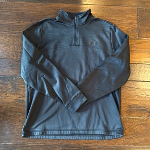 Black Men's Large Under Armour Sweatshirt (Used)