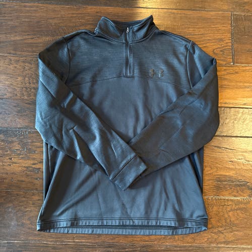 Black Men's Large Under Armour Sweatshirt (Used)