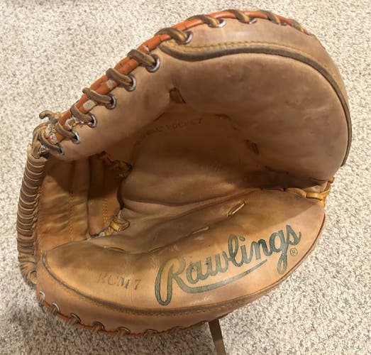 Rawlings RCM7 Lance Parrish Catchers Mitt Baseball Glove Right Handed Throw 33”