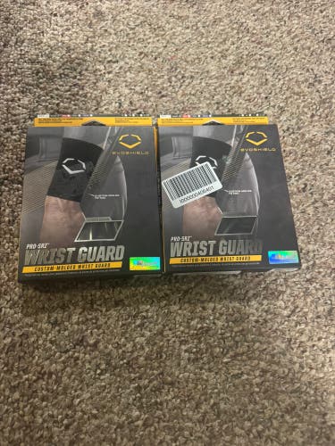 Black Senior EvoShield Wrist Wrist Guards (New)