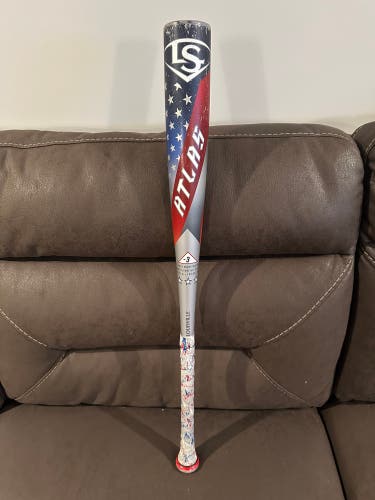 2025 Louisville Slugger Atlas Patriot Limited Edition BBCOR Certified Bat (-3) 28 oz 31" (Used)