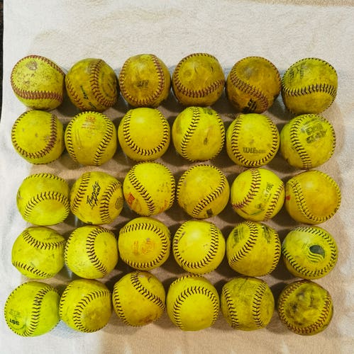 Softball 30 pack 12" (Used)