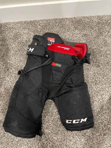 Junior Large CCM JetSpeed FT4 Pro Hockey Pants (Used)