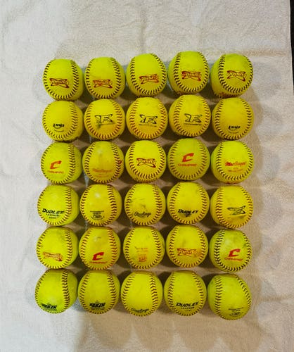 Softball 42 pack 12" (Used)