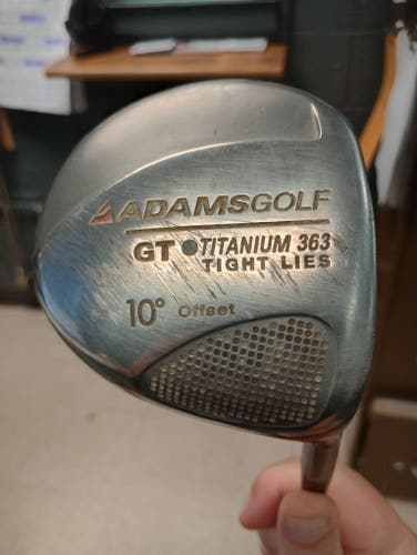 Men's Adams Right Handed Driver 10 Loft Graphite Shaft 45" (Used)