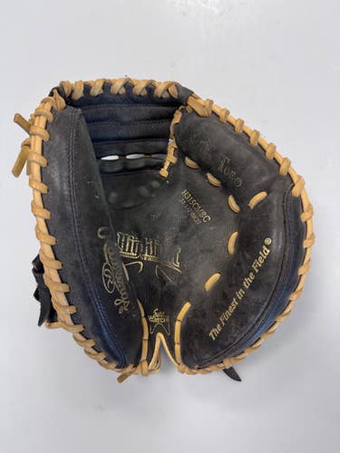 Used Rawlings HIGHLIGHT SERIES BB/SB Catchers RH Throw Black 31 1/2" 11860-S000312829