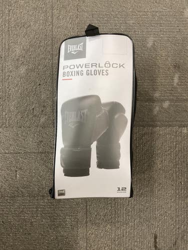 Used Everlast Boxing Gloves Black Senior 11614-S000240807