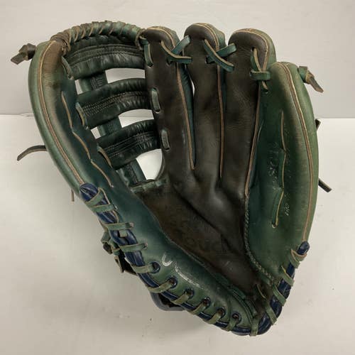 Used Rawlings The Soft Touch RSG10 Baseball Glove RH Throw Green 13" 11855-S000207493
