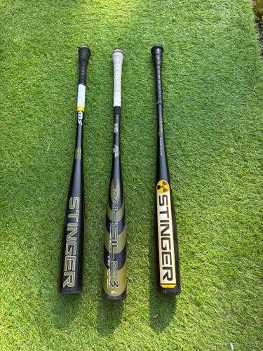 Stinger Bundle BBCOR Certified Bat (-3) 30 oz 33" (Used) bundle
