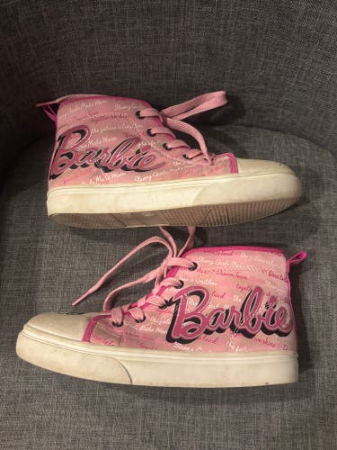 Barbie Strong High Top Sneakers Girl’s Size 3 Pink