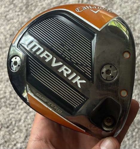 Callaway Mavrik Sub Zero 9* Driver with Extra Stiff Fujikura Ventus Black Velocore shaft (Used)