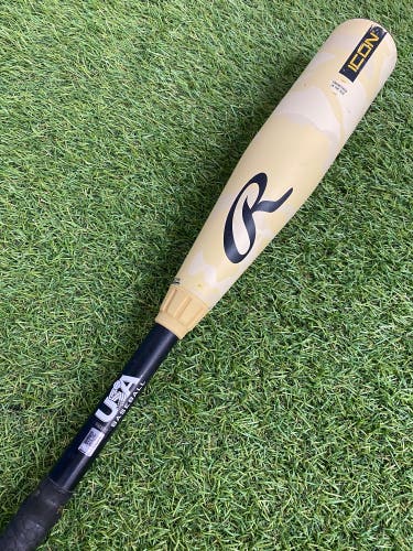 Rawlings Icon (2 5/8") USA Youth Bat 2025 (-12)
