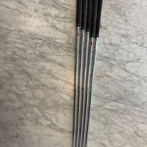 Mens KBS Max MT 6,7,8,9,P senior flex shafts. All cut down one inch (36 inches instead of 37) (Used)