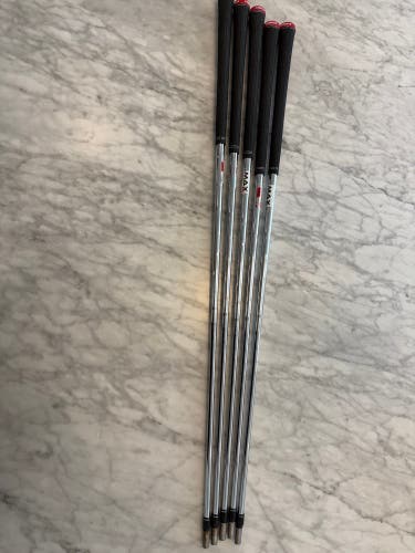 Mens KBS Max MT 6,7,8,9,P senior flex shafts. All cut down one inch (36 inches instead of 37) (Used)