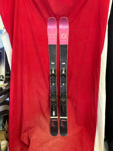 Skis: Women's Volkl 147 cm All Mountain Skis With Bindings (Used)