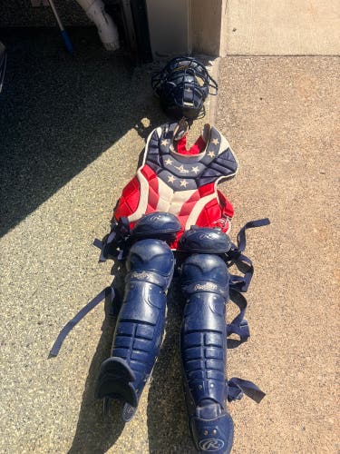 All Star System 7 Catcher's Set (Used)