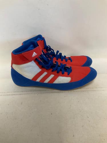 Used Adidas Wrestling Shoes Royal Blue Senior 8.5 11823-S000040861