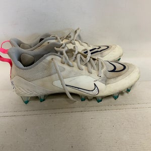 Used Nike REACT LAX Cleats Womens White Senior 8 11823-S000040857