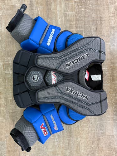 Large Vaughn Velocity V10 Pro Carbon Goalie Chest Protector (New)