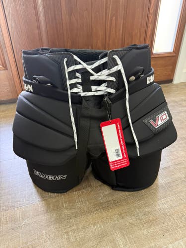 Intermediate XXL Vaughn V10 Pro Carbon Hockey Goalie Pants (New)