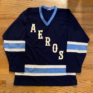 Vintage Houston Aeros hockey jersey