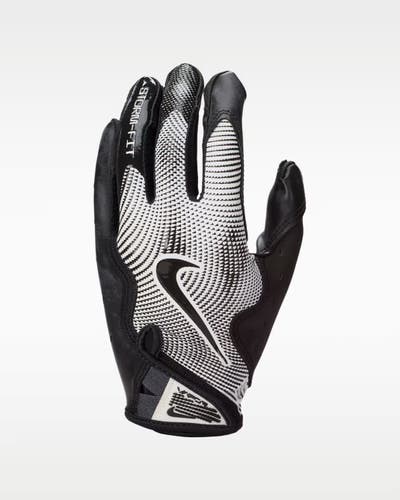 New adult XL Nike Vapor Jet all weather football skill Gloves black/white