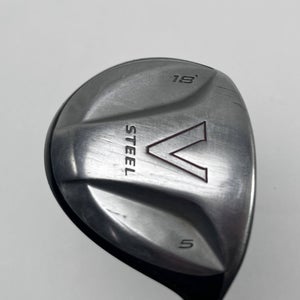 TaylorMade V Steel 5 Fairway Wood 18* MAS2 Regular Graphite Mens RH