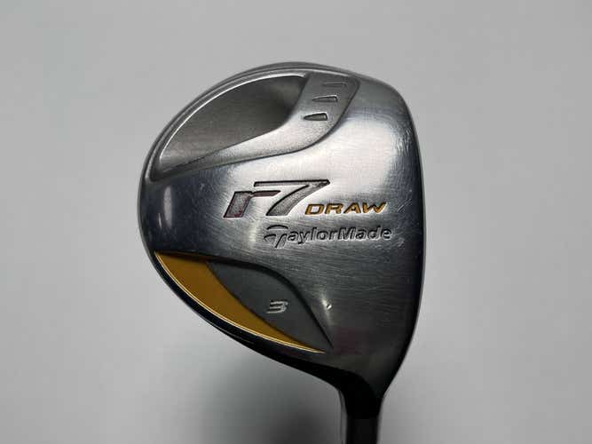 TaylorMade R7 Draw 3 Fairway Wood 15* REAX 55g Regular Graphite Mens RH