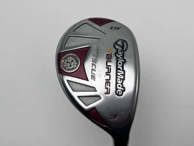 TaylorMade Burner Rescue 3 Hybrid 19* REAX SuperFast 65g Stiff Graphite Mens RH