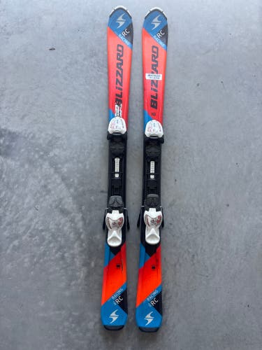 Blizzard RC 120 cm Racing Skis With IQ 4.5 Bindings (Used)
