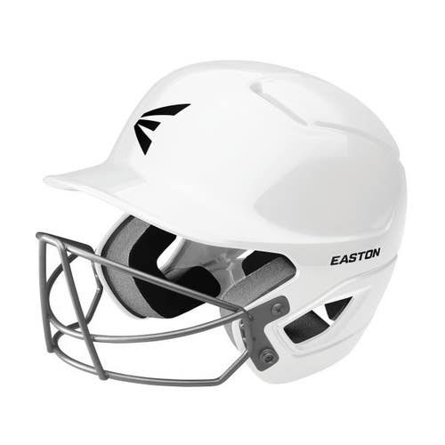 New Easton ALPHA Batting Helmet w/Mask White M/L 11692-EAS8069352