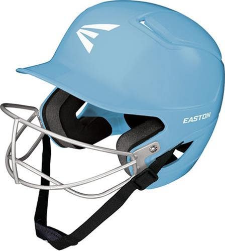 New Easton ALPHA Batting Helmet w/Mask Carolina Blue M/L 11692-EAS8069824