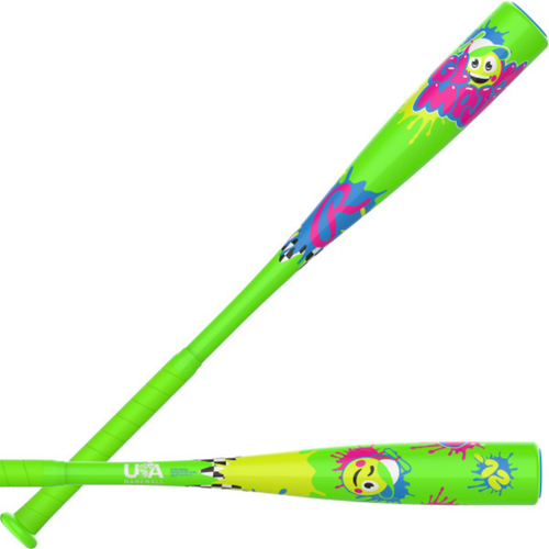 New Glow Mojis 24" -12 T-Ball Bat 11692-RAWR00751269