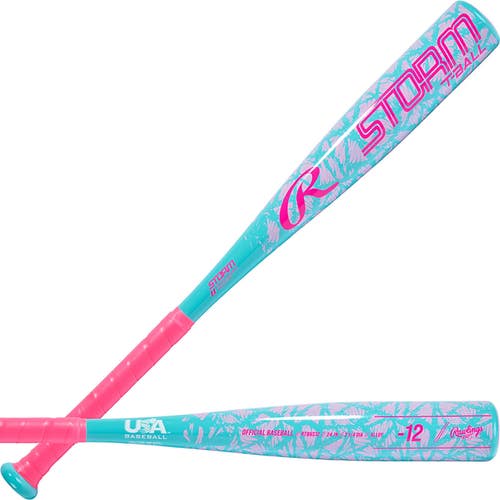 New Storm 25" -12 T-Ball Bat 11692-RAWR00751273