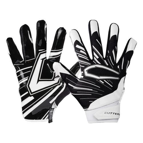 New Cutters GAME DAY PRO FB Gloves Black SM 11692-CUTCG10760BKSM